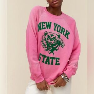 GUC🩷Daydreamer New York State Bear Vintage Sweatshirt Small
